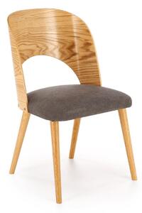 Szék Houston 1729, 83x52x58cm, Szürke, Tölgy