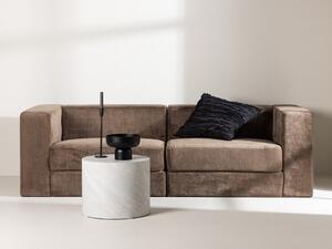 Kanapé Dallas 4463, Kárpit, 70x238x94cm, Barna