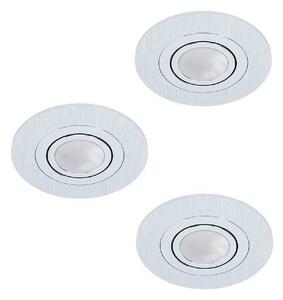 EGLO , 98639 , AREITIO , süllyesztett lámpa , GU10 , 3X4,6W , IP20