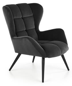 Fotel Houston 1079, Kárpit, 91x75x86cm, Fekete