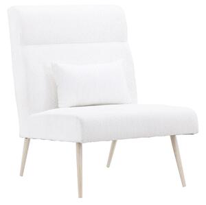 Fotel Dallas 4502, Kárpit, 95x70x89cm, Fekete, Fehér