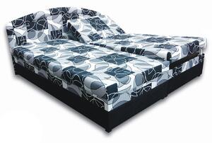 Franciaágy 160 cm Velvet (habszivacs matraccal)