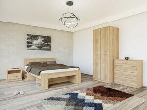 Hálószoba garnitúra Novsore 147, Laminált forgácslap, Sonoma tölgy