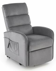 Relax fotelágy Houston 1954, Kárpit, 84x62x92cm, Szürke