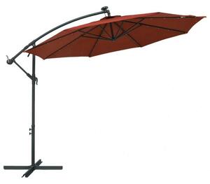 VidaXL Konzolos Napernyő - Terrakotta - 300cm