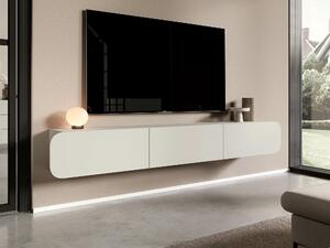 TV-állvány Mara, Laminált forgácslap, 34x240x36cm, Kasmír