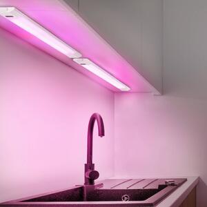 OSRAM LED pult alatti lámpa Linear Edge Sensor RGBW 50 cm fehér, dimmelhető, Fehér / opál, Konyha, Alumínium