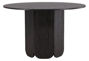 Asztal Dallas 4894, 75cm, Fekete