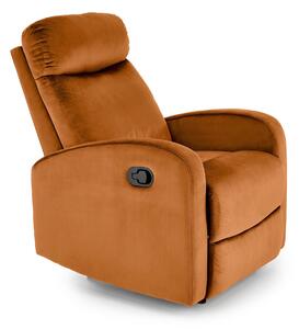 Relax fotelágy Houston 1518, Kárpit, 90x75x95cm, Narancs