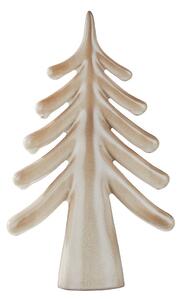 SYLVAN SPIRIT kerámia dekor fenyő 28 cm , bézs