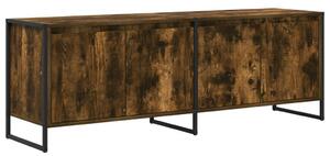 VidaXL TV szekrény Füstös tölgy 140 x 36 x 49.5 cm Faanyag