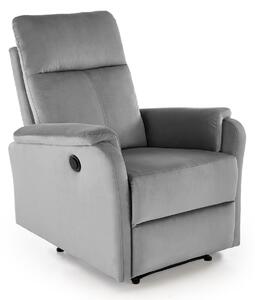 Relax fotelágy Houston 2081, Kárpit, 81x77x88cm, Szürke