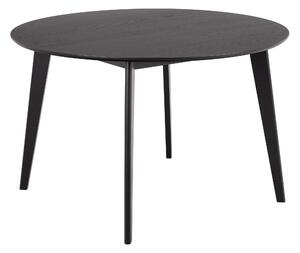 Asztal Norsica 991, 76cm, Fekete, Kaucsuk, Tölgy