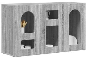 VidaXL Széf Szürke Sonoma 100 x 35 x 59 cm Faanyag