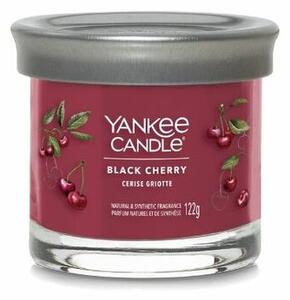 Yankee Candle Signature Tumbler Black Cherry illatos gyertya kis üvegben, 122 g