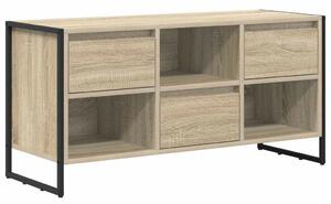VidaXL TV szekrény fiókkal Sonoma 100 x 36 x 49,5 cm Faanyag