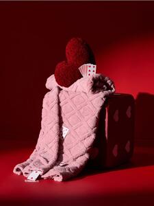 Sinsay - Ágynemű szív mintával - pasztellpink