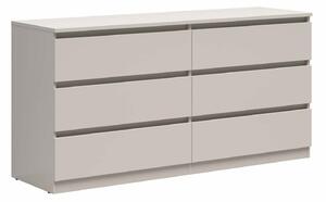Komód Livevaro 116, Laminált forgácslap, 76x150x45cm, Kasmír