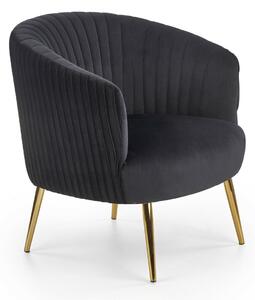 Fotel Houston 824, Kárpit, 80x78x72cm, Fekete
