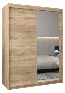 Ruhásszekrény 150 cm Toki 2 (sonoma tölgy + sonoma tölgy)