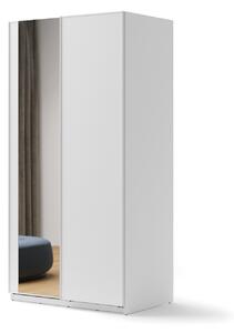Gardróbszekrény Fresno 132, Laminált forgácslap, 235x120x71cm, Fehér