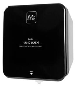 Soap-In-A-Box fényes fekete szappan adagoló