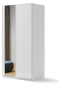 Gardróbszekrény Fresno 132, Laminált forgácslap, 235x120x71cm, Fehér