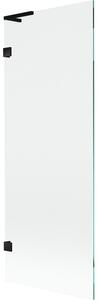 Mexen, Mexen Lunar L 1 szárnyú kádparaván 70 x 150 cm, átlátszó, fekete - 897L-070-000-70-00