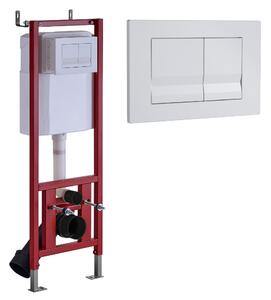 Welland H401A beépíthető WC Tartály + UP001 nyomólap