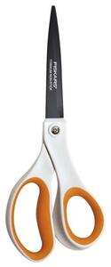 Olló, általános, tapadásmentes, 20 cm, FISKARS Non-Stick, fehér (IF5413)