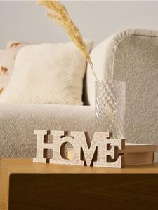 Sinsay - Álló dekoráció home felirat formában - bézs