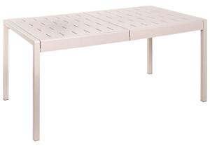Kerti asztal BARTICA 154 cm 84 cm Bézs