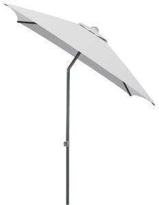 Kettler EASY PUSH napernyő 200×200 cm – UV 50+, vízálló, világosszürke