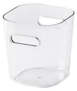 Műanyag tárolódoboz, 0,6 liter, SMARTSTORE Compact Clear Mini, átlátszó (CSDSMART22)