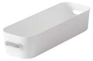 Műanyag tárolódoboz, 1,3 liter, SMARTSTORE Compact Slim, fehér (CSDSMART17)