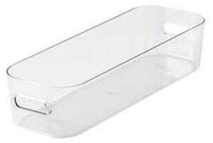 Műanyag tárolódoboz, 1,3 liter, SMARTSTORE Compact Clear Slim, átlátszó (CSDSMART18)