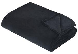 Fekete takaró 200 x 220 cm BAYBURT