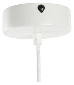 DKD Home Decor Mennyezeti Lámpa Rattan Fém Barna 50 W (30 x 30 x 38 cm)