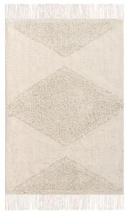 Gyerekszoba szőnyeg KHONOMA Világosbézs 60 x 90 cm Pamut