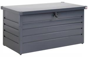 METALBOX fém tárolódoboz, 385L, 120×62×63cm, antracit Gardebruk