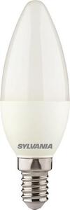 LED izzó, E14, gyertya, 4,5W, 470lm, 2700K (MF), SYLVANIA ToLEDo (SLED14)