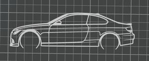 BMW E92 335 Coupe faldekoráció