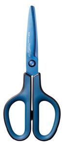 Olló, általános, 17,5 cm, PLUS Fitcut Curve Premium, diplomatakék (PLUS35057)