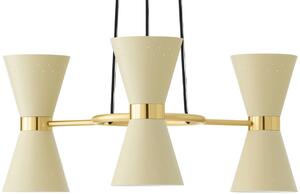 Audo CPH Krémszínű alumínium függőlámpa AUDO COLLECTOR 61 cm