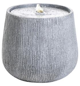Kerti szökőkút LED CASCATA Szürke
