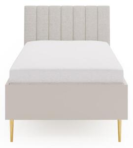 Egyszemélyes ágy 80 cm Bellic B6 (kasmír) (ágyráccsal)