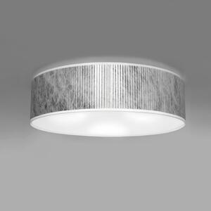 Tres Plisado ezüstszínű mennyezeti lámpa, ⌀ 40 cm - Sotto Luce