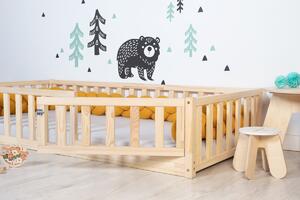 Ourbaby Montessori Bear fenyő 200x90 cm