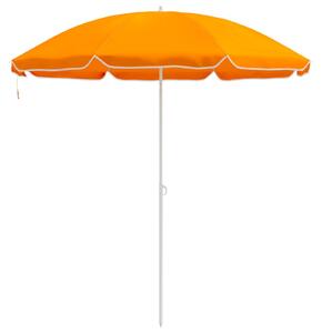 VidaXL Kerti napernyő 240 cm 170T poliészter Narancssárga