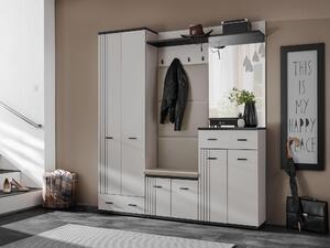 Előszoba Hagon HG 7 (kasmír + fekete). Akció -24%